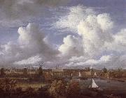 Jacob van Ruisdael Panoramic View of the Amstel Looking towards Amsterdam oil painting reproduction